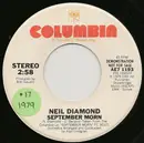 7inch Vinyl Single - Neil Diamond - September Morn - Mono, promo