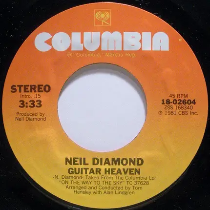 Neil Diamond - Yesterday's Songs