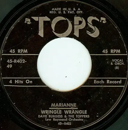 Neil Hunt / Dave Burgess & The Toppers - Untitled
