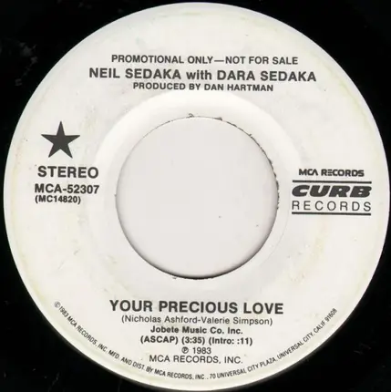 Neil Sedaka With Dara Sedaka - Your Precious Love