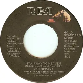 Neil Sedaka - Stairway To Heaven / Little Devil