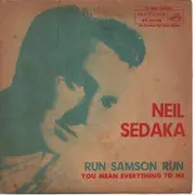 7inch Vinyl Single - Neil Sedaka With Stan Applebaum And His Orchestra - Run Samson Run - Brazilian Press