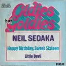 7inch Vinyl Single - Neil Sedaka - Happy Birthday, Sweet Sixteen / Little Devil