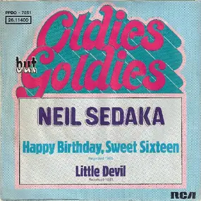 Neil Sedaka - Happy Birthday, Sweet Sixteen / Little Devil