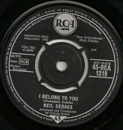 Neil Sedaka - Next Door To An Angel