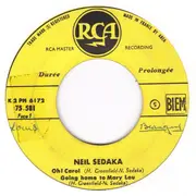 7inch Vinyl Single - Neil Sedaka - Oh ! Carol