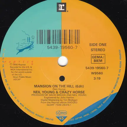 Neil Young & Crazy Horse - Mansion On The Hill