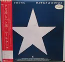 LP - Neil Young - Hawks & Doves = タカ派とハト派 - OBI + Insert