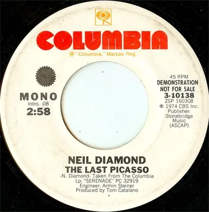 Neil Diamond - The Last Picasso