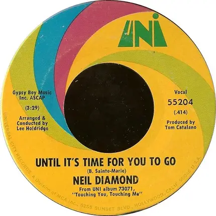 Neil Diamond - Until It's Time For You To Go