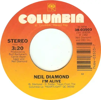 Neil Diamond - I'm Alive