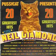 LP - Neil Diamond - Pussycat Presents 20 Greatest Hits