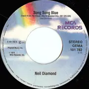 7'' - Neil Diamond - Song Sung Blue / I Am... I Said