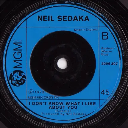Neil Sedaka - Our Last Song Together