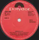 7'' - Neil Sedaka - Amarillo / The Leaving Game