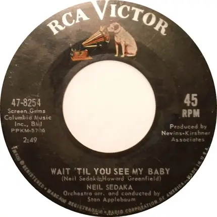 Neil Sedaka - Bad Girl