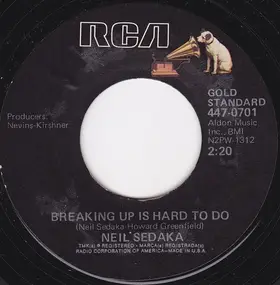 Neil Sedaka - Breaking Up Is Hard To Do / Next Door To An Angel