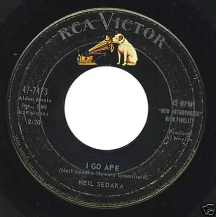 Neil Sedaka - I Go Ape / Moon Of Gold