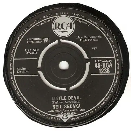 Neil Sedaka - Little Devil