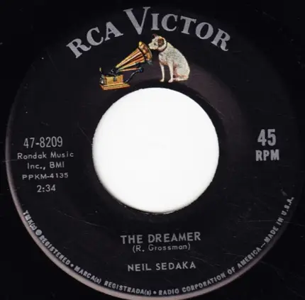 Neil Sedaka - The Dreamer / Look Inside Your Heart