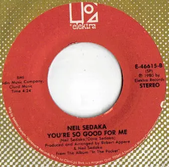 Neil Sedaka And Dara Sedaka - Should've Never Let You Go / You're So Good For Me
