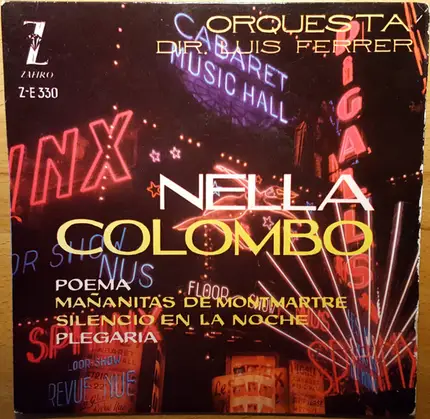 Nella Colombo - Poema / Mañanitas De Montemartre / Silencio En La Noche / Plegaria