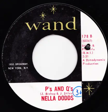 Nella Dodds - Your Love Back / P's And Q's