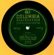 Nelson Eddy With Columbia Concert Orchestra - Because/Sylvia