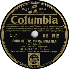 Nelson Eddy - Song Of The Volga Boatmen / At The Balalaika