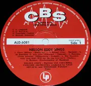 LP - Nelson Eddy - Nelson Eddy Sings - Mono