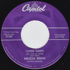 Nelson Riddle - Tangi Tahiti (The Call Of Tahiti)