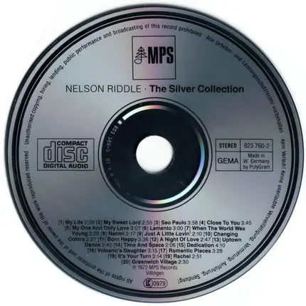 Nelson Riddle And His Orchestra - The Silver Collection