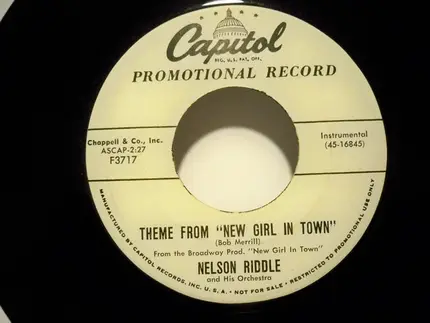 Nelson Riddle And His Orchestra - Nelson Riddle And His Orchestra Play The Wonderful Nat King Cole Songs