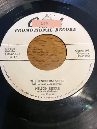 Nelson Riddle, His Orchestra And Chorus - The Pendulum Song