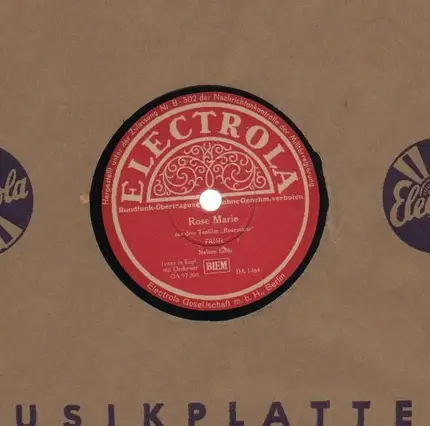 Nelson Eddy - The Mounties/ Rose Marie