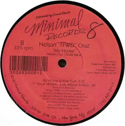 Nelson 'FFWD' Cruz - My House
