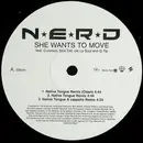 12inch Vinyl Single - N*e*r*d - She Wants To Move - promo