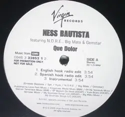 Ness Bautista Feat. N.O.R.E. , Big Mato & Gemstar - Que Dolor
