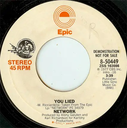 Network - You Lied