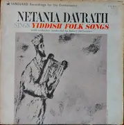 LP - Netania Davrath - Sings Yiddish Folk Songs