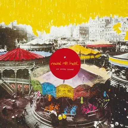 NEUTRAL MILK HOTEL - ON AVERY ISLAND (RED VINYL)
