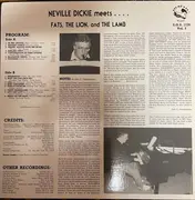 LP - Neville Dickie - Neville Dickie Meets Fats, The Lion And The Lamb