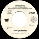7inch Vinyl Single - New Choice - People Want Bass