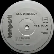 12inch Vinyl Single - New Dimension - Ode To Billy Joe