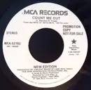 7inch Vinyl Single - New Edition - Count Me Out