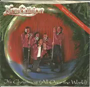 7inch Vinyl Single - New Edition - It's Christmas (All Over The World) - Red Translucent