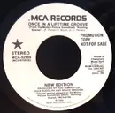 7inch Vinyl Single - New Edition - Once In A Lifetime Groove