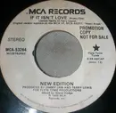 7inch Vinyl Single - New Edition - If It Isn't Love