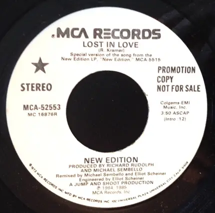 New Edition - Lost In Love