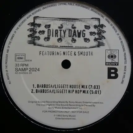 New Kids On The Block Featuring Nice & Smooth - Dirty Dawg